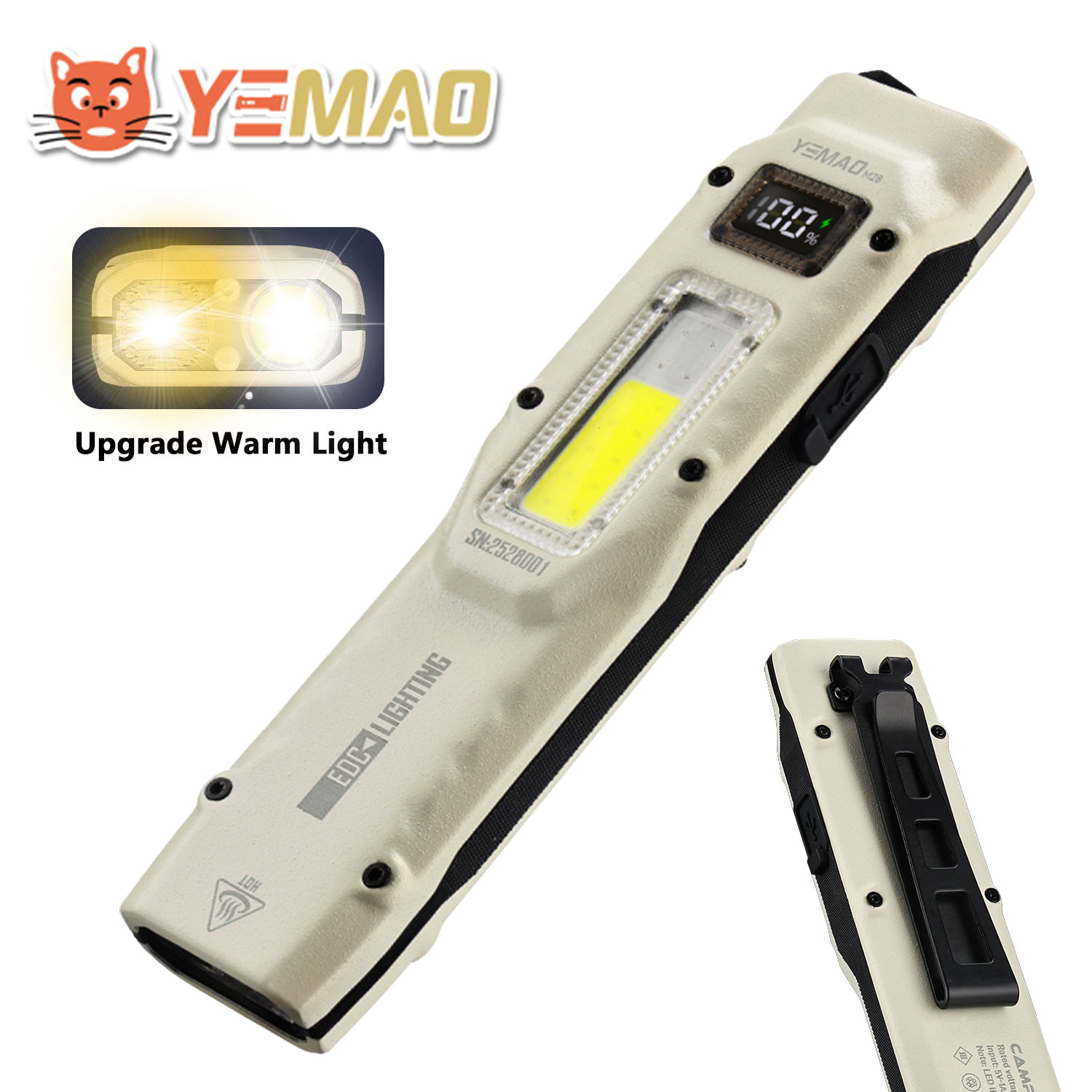 YEMAO M28 Super Bright EDC Fla - Outdoor Adventure Trips ulasan dan harga