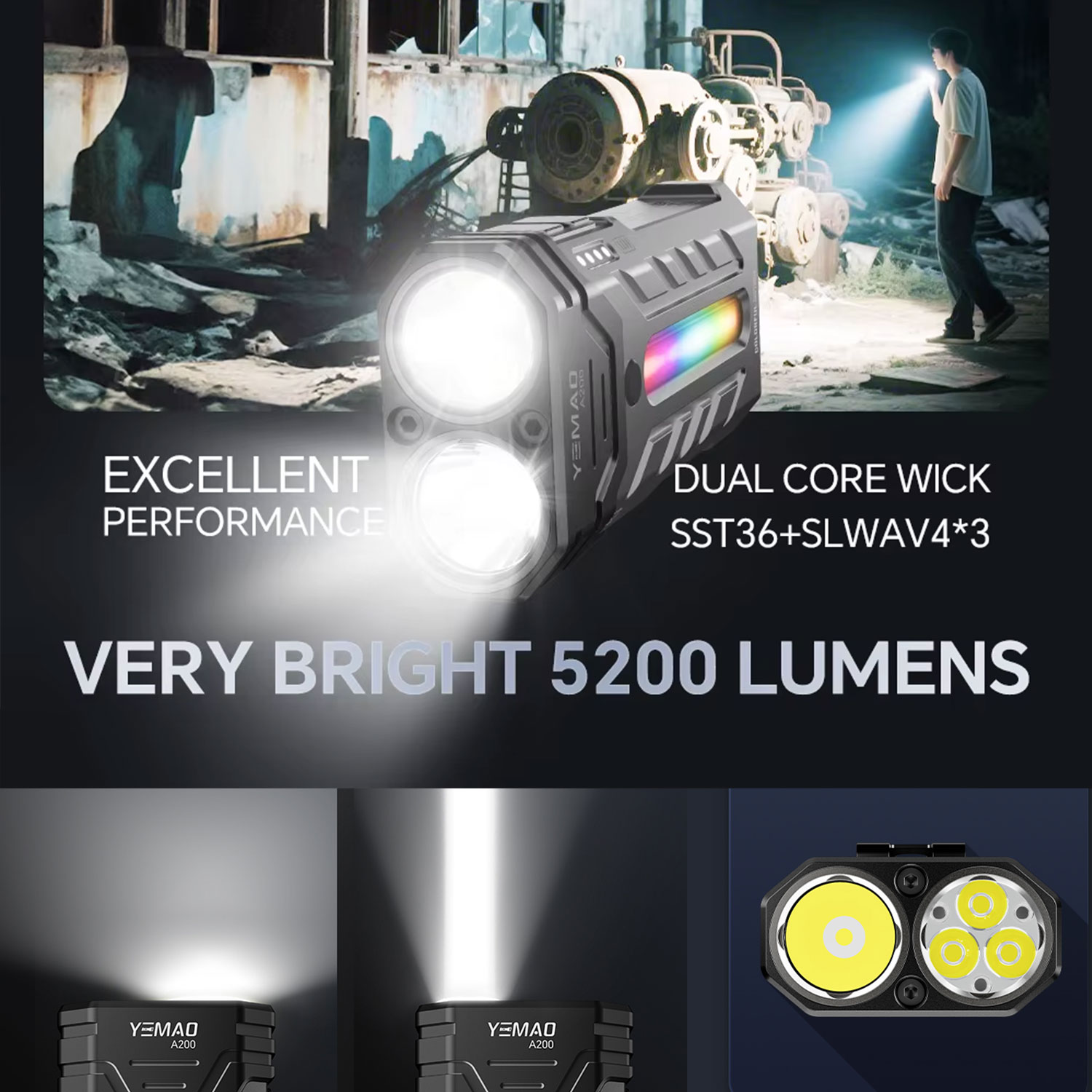 5200LM Innovative Multifunctio - Outdoor Adventure Trips ulasan dan harga